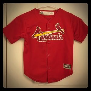 MLB ST LOUIS CARDINALS KIDS JERSEY - 4T